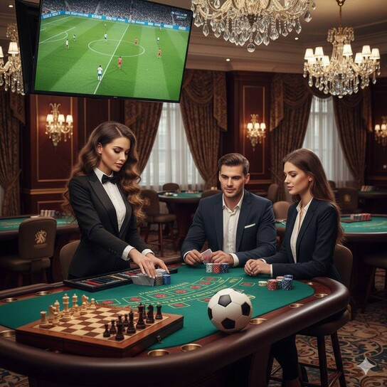 德州扑克游戏场景